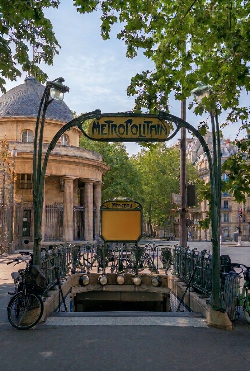 Le parc Monceau