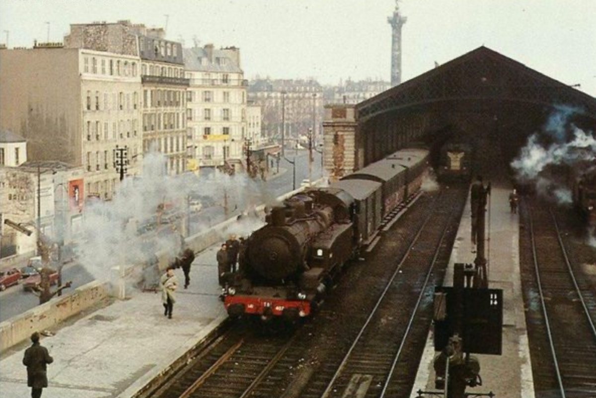 Histoire ferroviaire à Paris : des trains et des gares